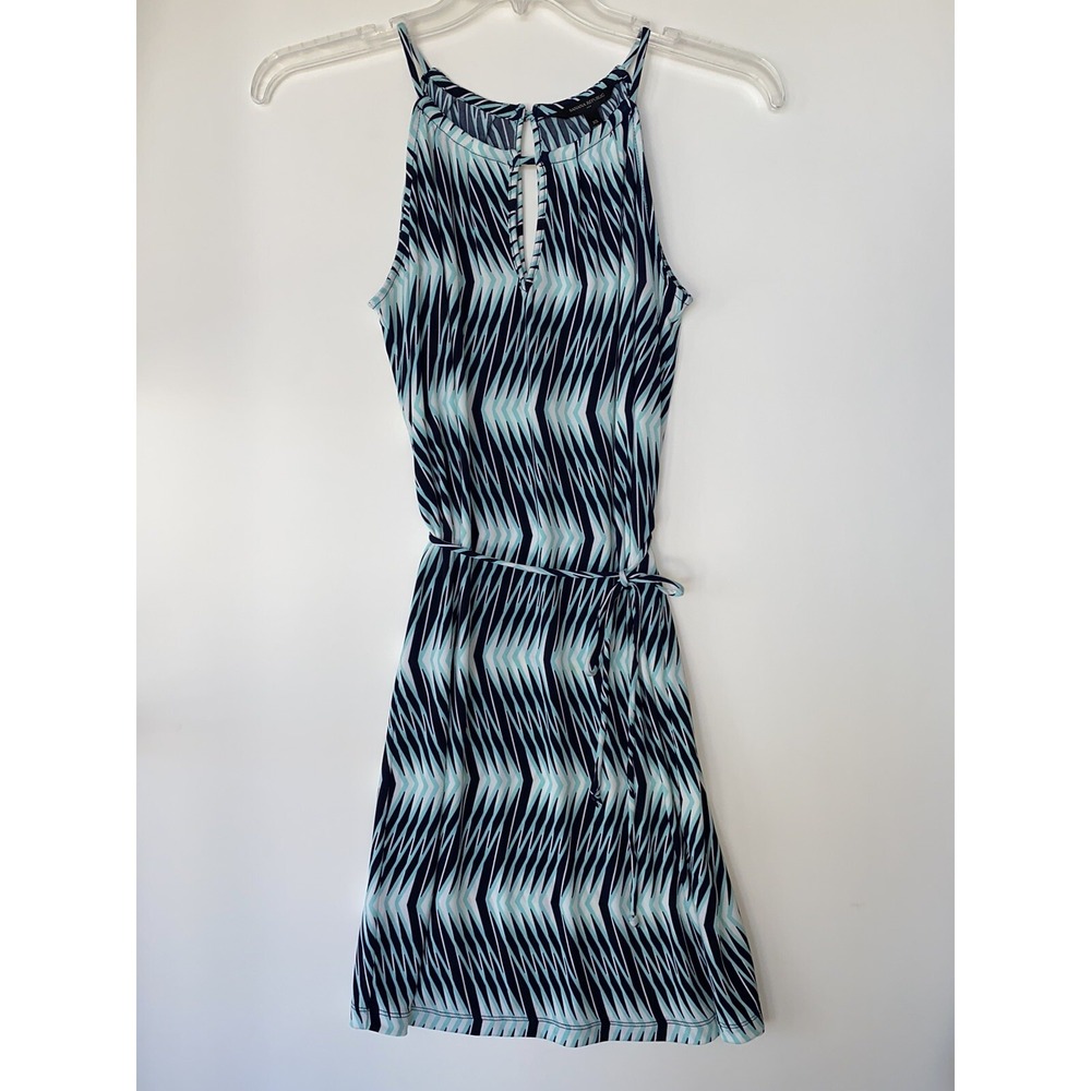 Banana Republic dress size XS strapes-key‎ hole neck snd back with button